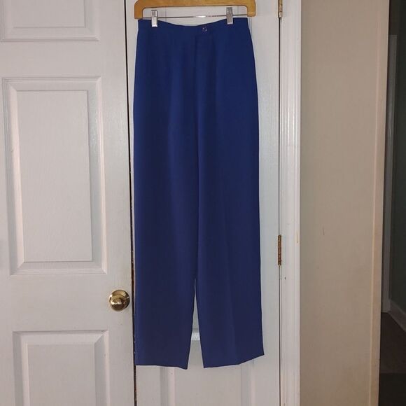 Miss Alliage Collection Royal Blue  business causal dress pants Sz  6 NWOT - Picture 1 of 5